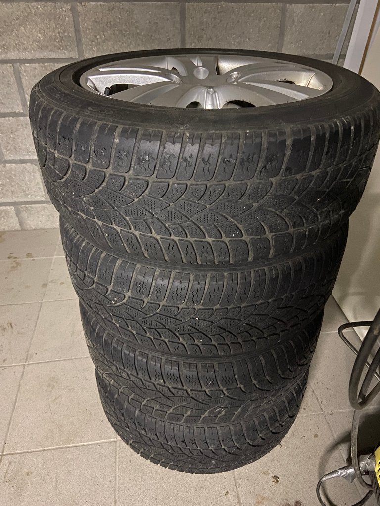 Winterbanden op velg, Auto-onderdelen, Ophalen, Gebruikt, 16 inch, Banden en Velgen