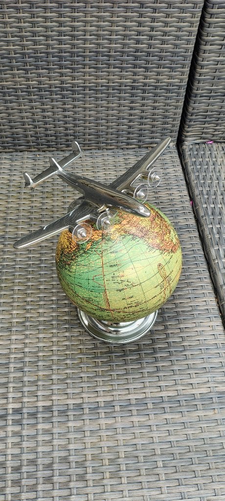 AM globe met Lockheed Constellation, Verzamelen, Ophalen of Verzenden, Zo goed als nieuw, Schaalmodel