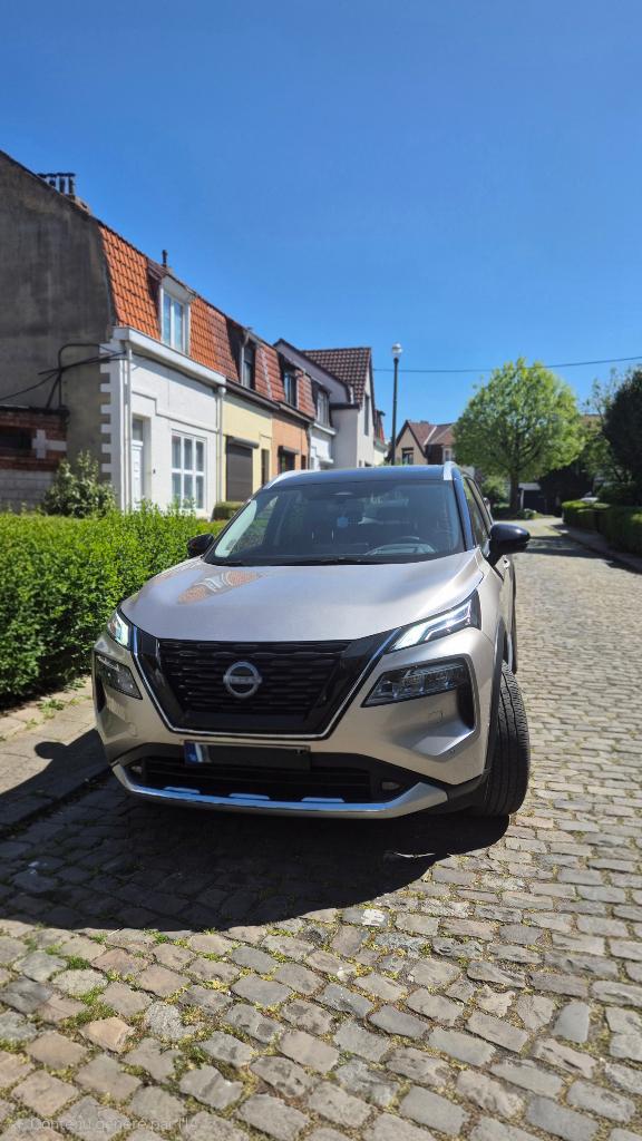 Nissan X-trail Tekna Plus 7-zits, Auto's, Automaat, Parkeerassistent, 7 zetels, Leder