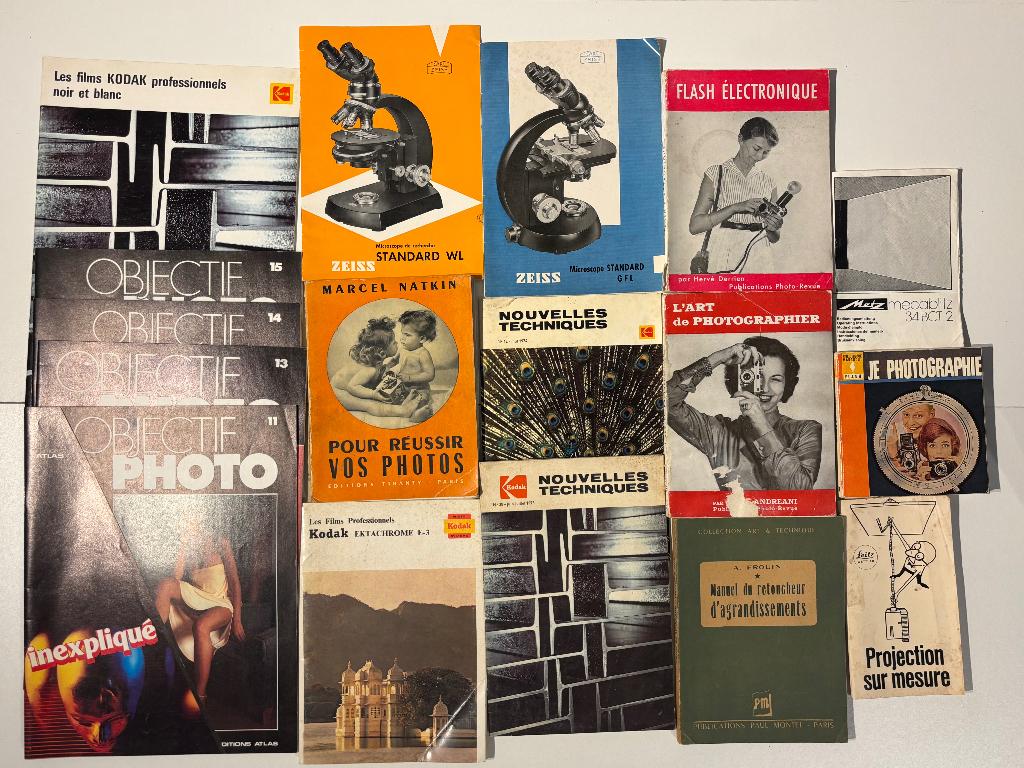 Livres et revues photo vintages, Enlèvement, Utilisé, Autres types