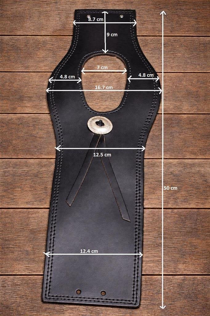 Leren universele Tankcover - Chonco - zie maten foto, Motoren, Verzenden, Nieuw