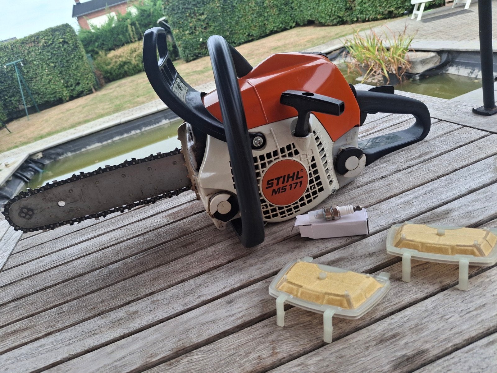 STIHL Kettingzaag, Tuin en Terras, Hand-tuingereedschap, Ophalen