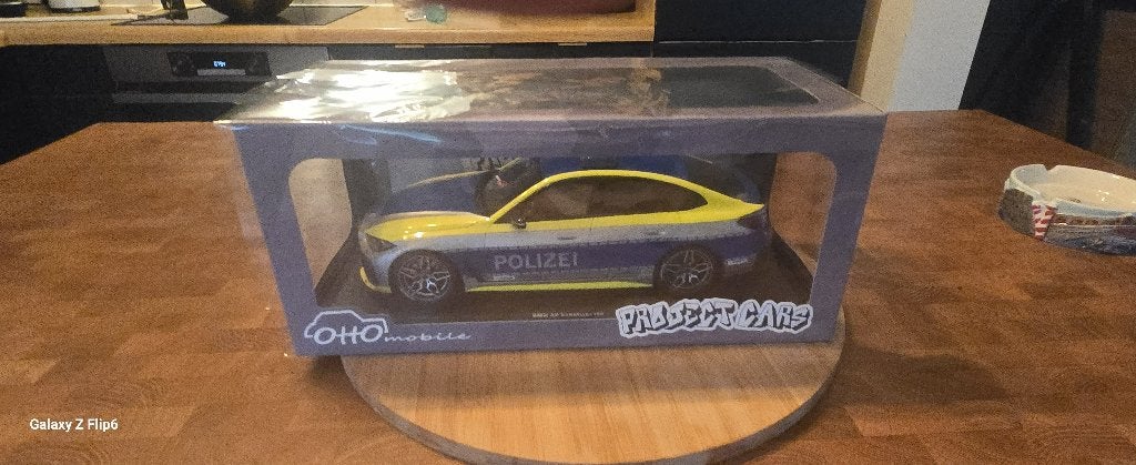 OttOmobile 1:18 BMW AC Schnitzer ACS4 Polizei - limeted, Ophalen of Verzenden, Nieuw, Auto, OttOMobile