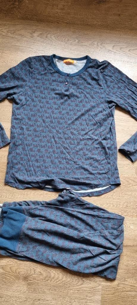 pyjama met tekeningen FRED & GINGER maat 152 - 158, Nacht- of Onderkleding, Gebruikt, Ophalen of Verzenden, Fred & Ginger