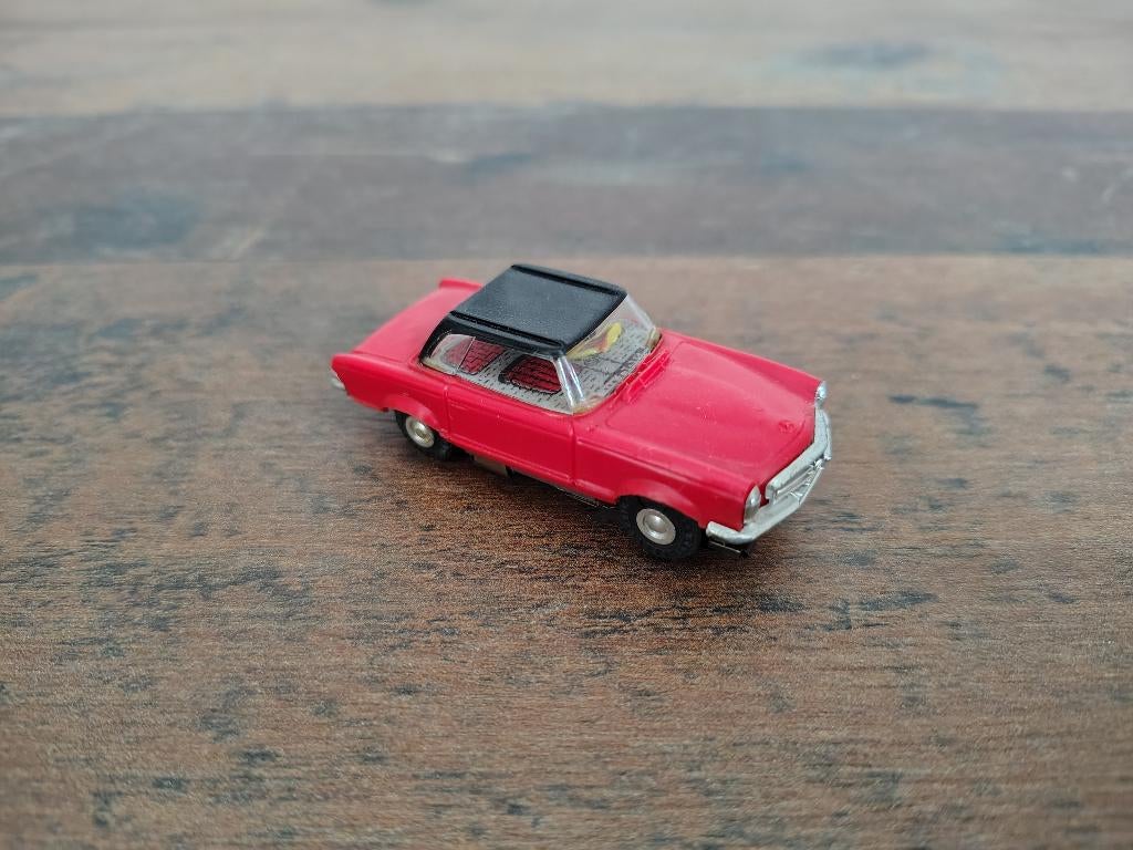Mercedes 230SL / Faller AMS / Slotcar / Racebaan, Verzenden, Racebaan