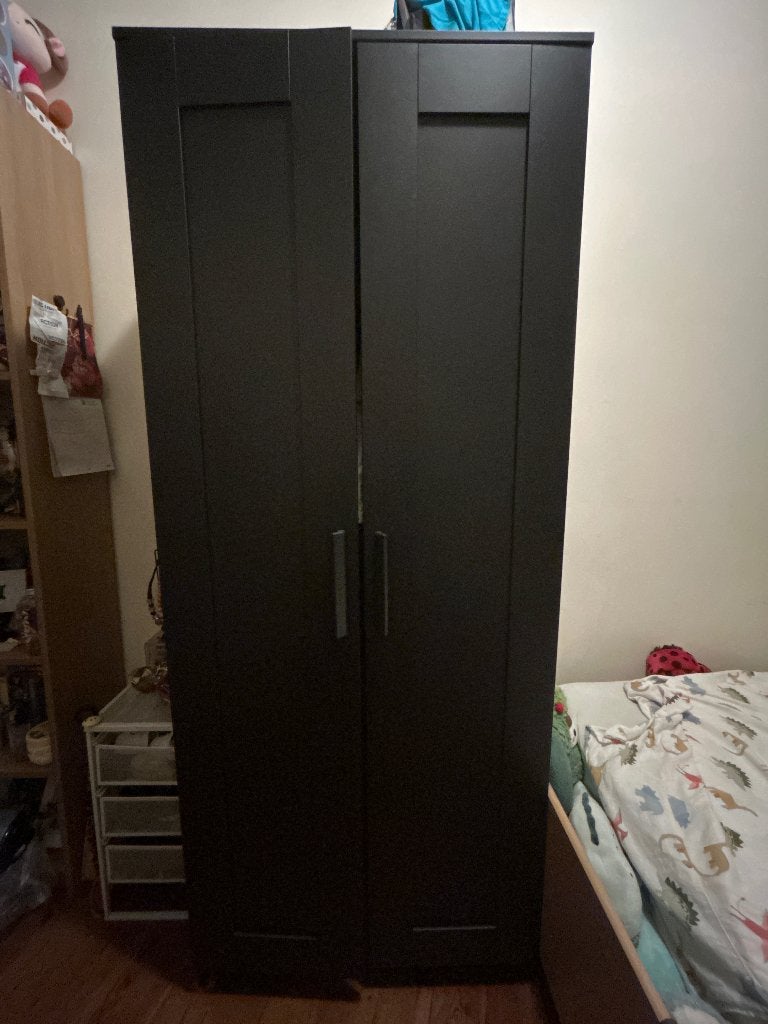 Garde-robe IKEA, Neutre, classique et élégant., Comme neuf, Synthétique, 50 à 100 cm