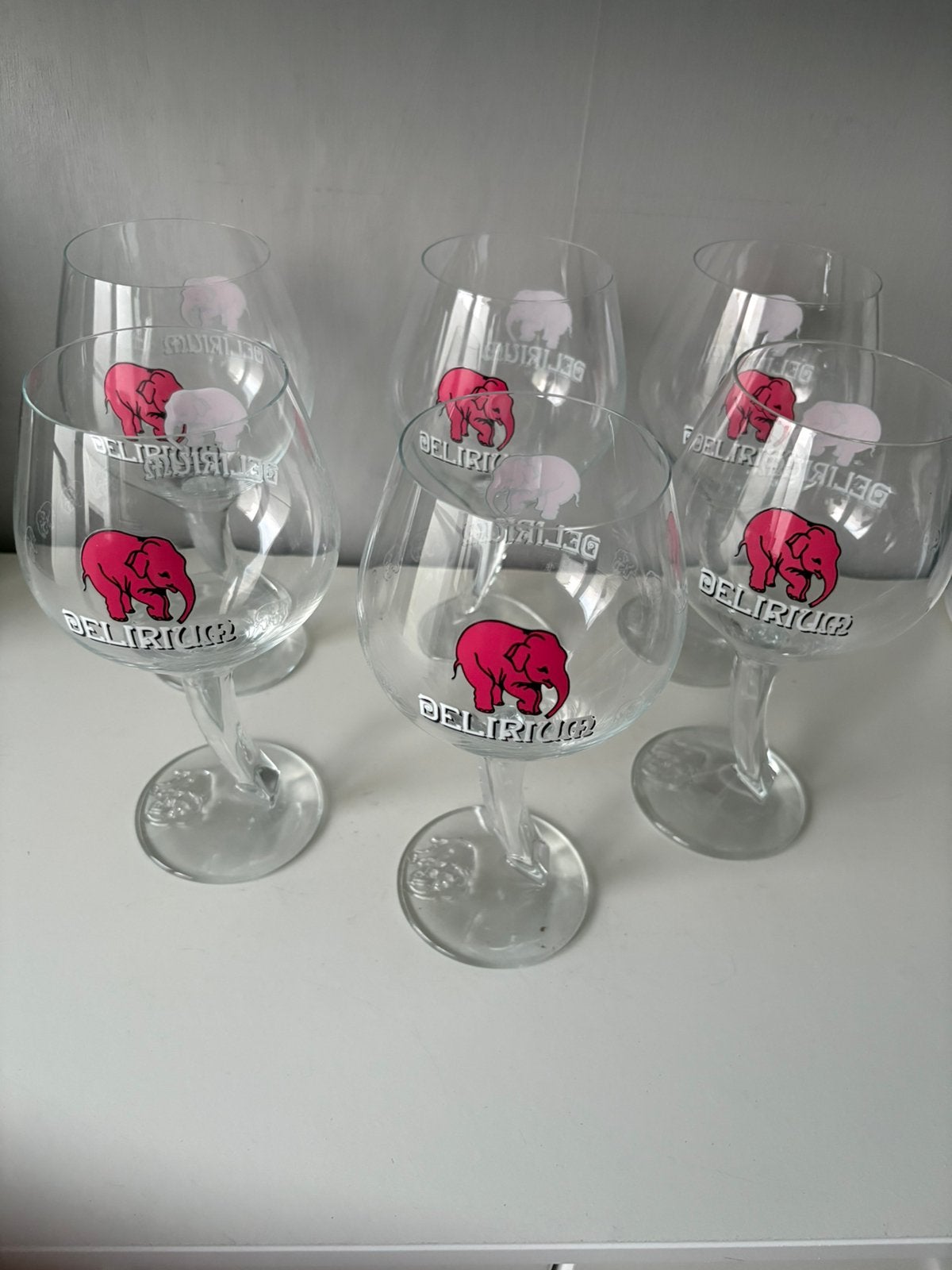 6 verres DÉLIRIUM, Collections, Enlèvement ou Envoi, Neuf