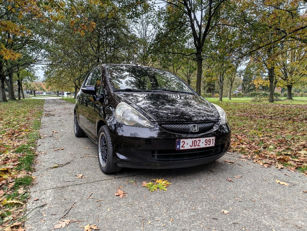 Honda Jazz (2007), 1.3l, Auto's, Voorwielaandrijving, Zwart, Particulier, 1000 kg