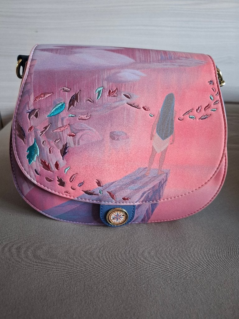 Sac à bandoulière Loungefly Pocahontas, Neuf, Autres marques, Cuir, Rose