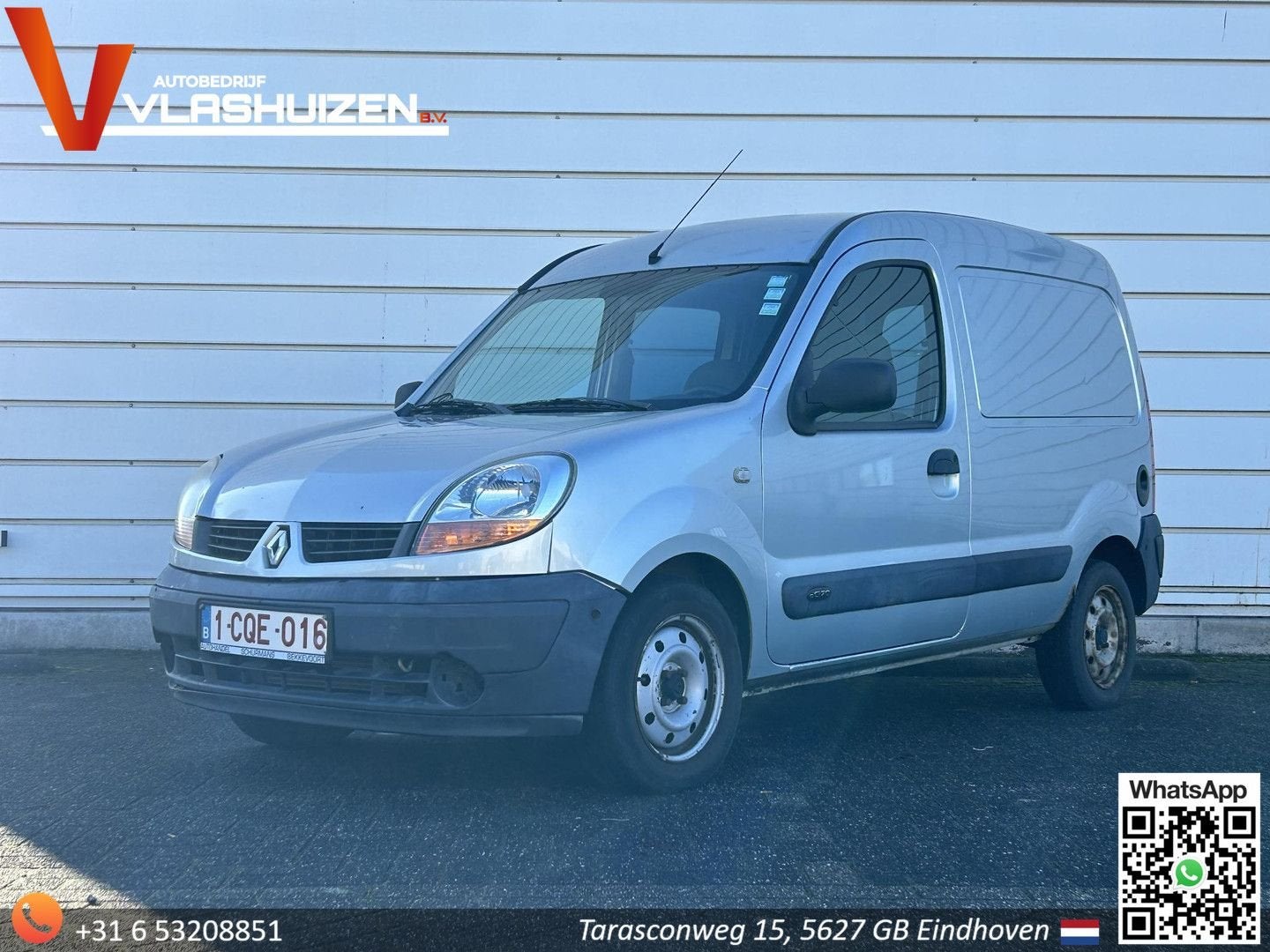 Renault Kangoo 1.5dCi 65 Expression | € 895,- MARGE! |, Argent ou Gris, Achat, Entreprise, Boîte manuelle