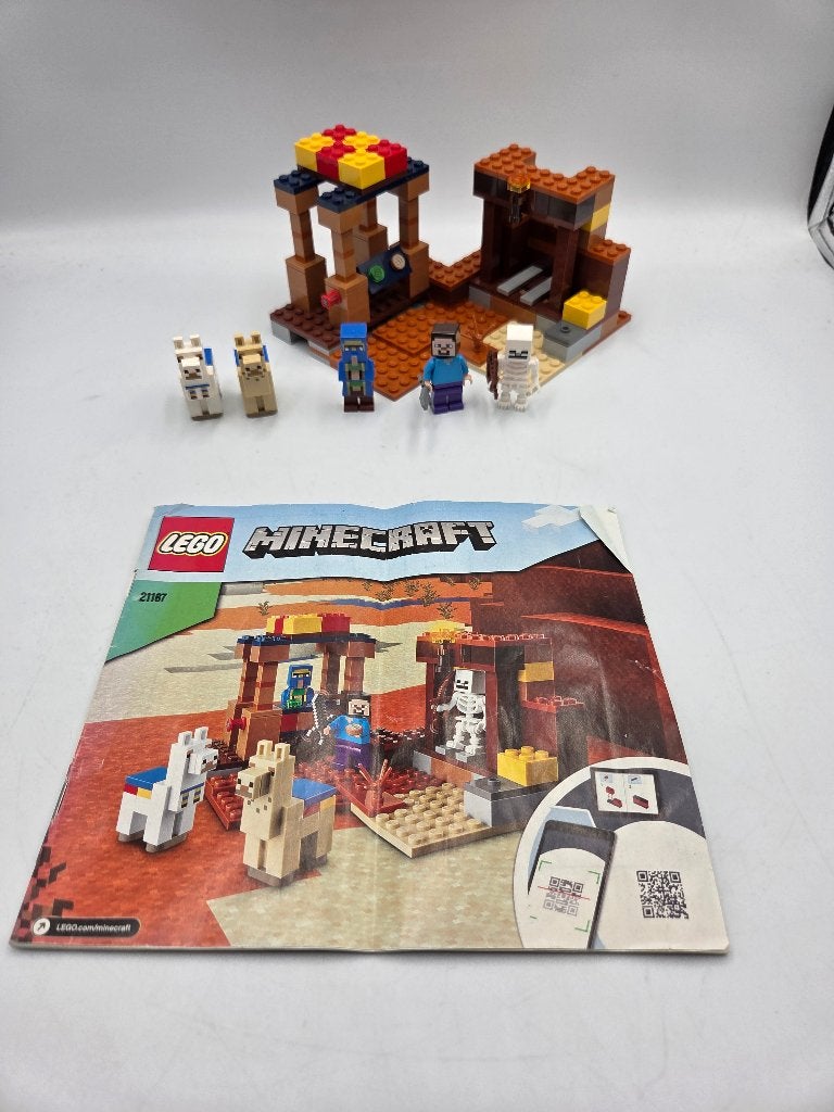 Lego Minecraft 21167 Le poste de traite, Enlèvement ou Envoi, Minecraft, Lego, Ensemble complet
