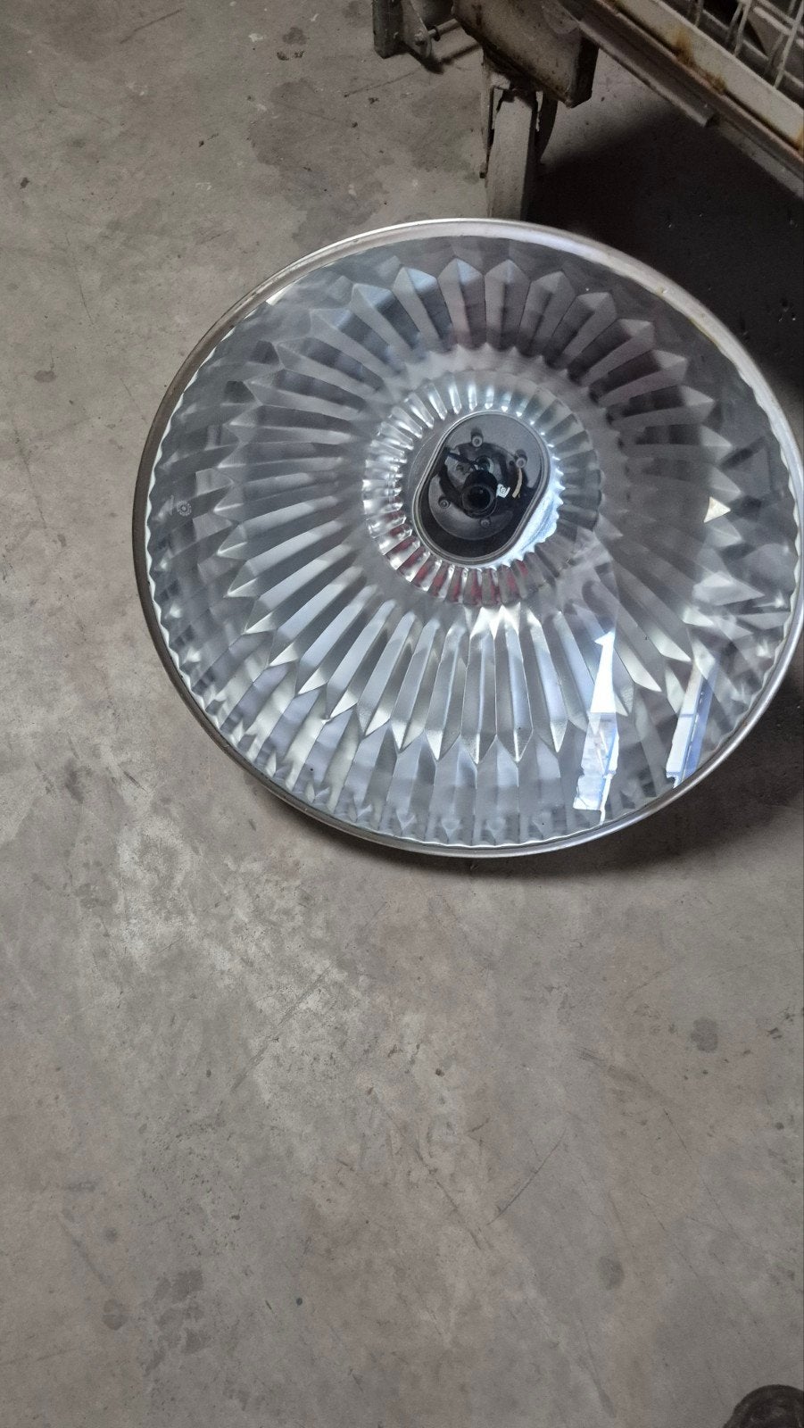 verlichting werkplaats retro 4 stuks, Ophalen