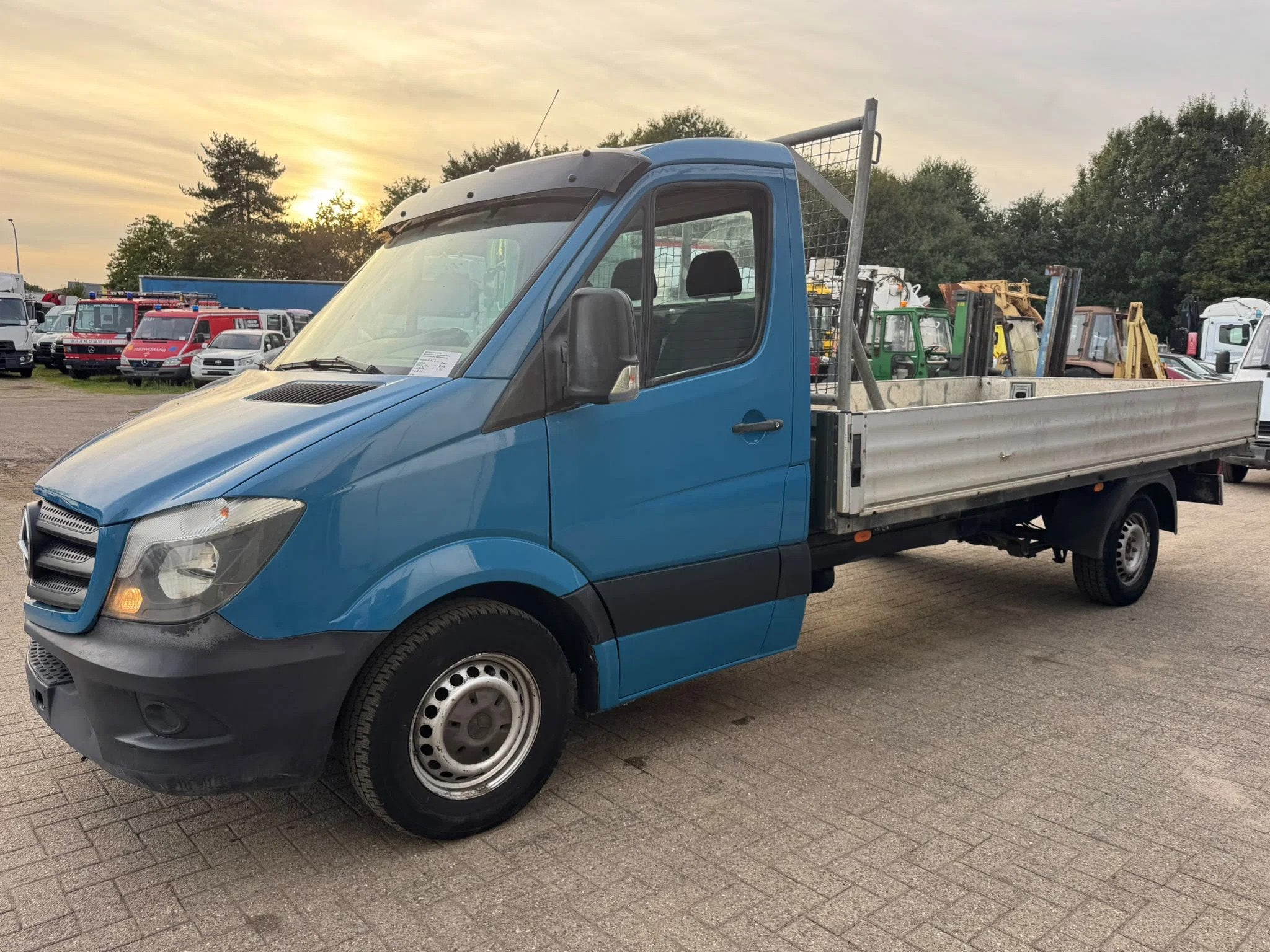 Mercedes-Benz Sprinter 313 *EURO 5-AIRCO* (bj 2014), Auto's, Euro 5, Gebruikt, Blauw, Mercedes-Benz