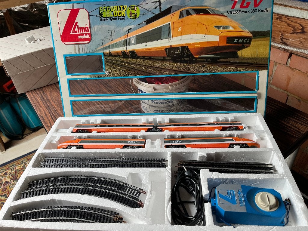 lima treinset, Hobby & Loisirs créatifs, Enlèvement, Utilisé, Set de Trains, Lima