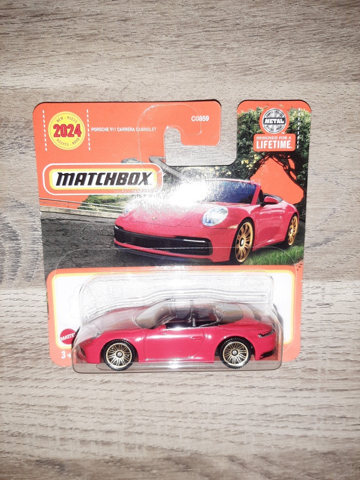 Matchbox Porsche 911 Carrera Cabriolet 2023, Ophalen of Verzenden, Nieuw, Auto