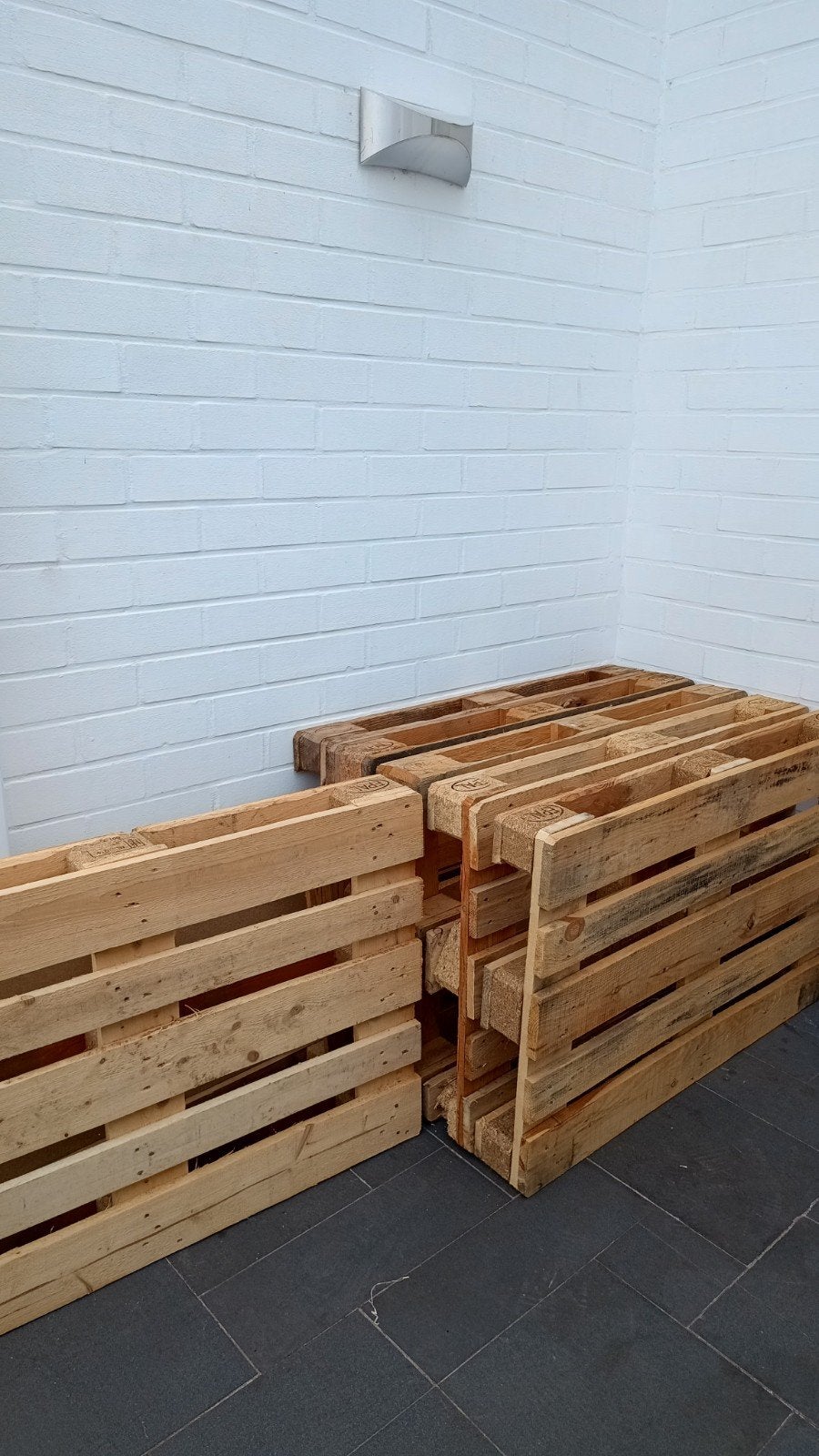 euro palletten, Ophalen