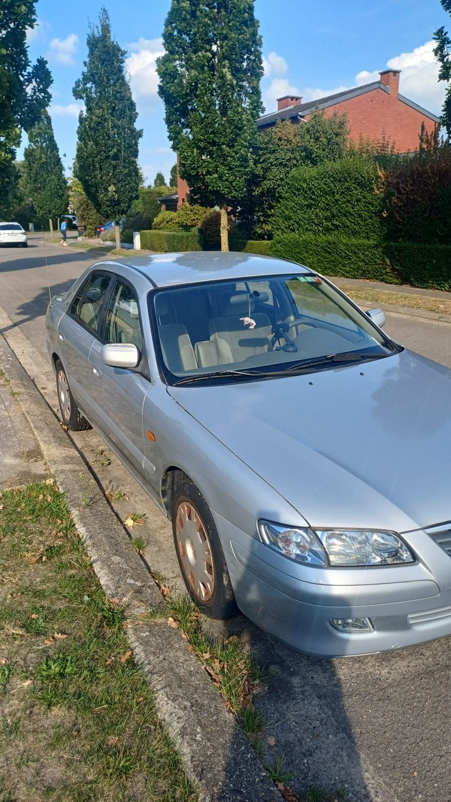 Mazda 626, Autos, Mazda, Argent ou Gris, 4 portes, Boîte manuelle, Particulier