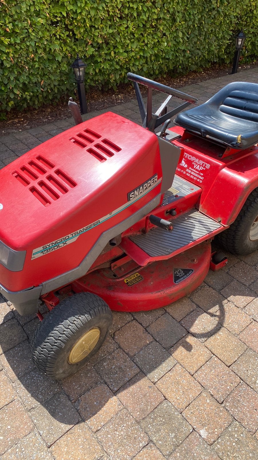 Zimaaier snapper 1350xl, Ophalen, Zo goed als nieuw