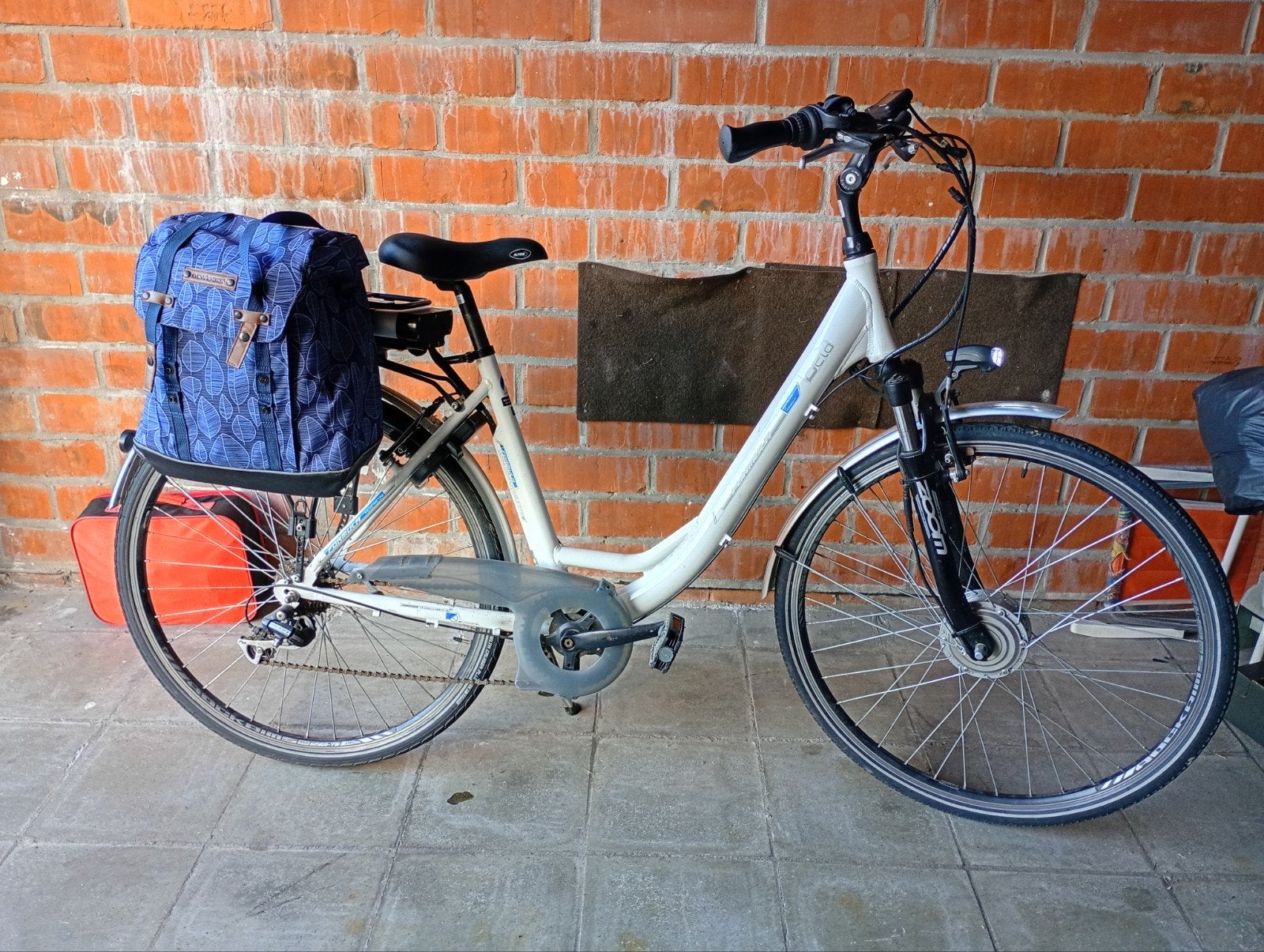damesfiets elektrisch 28 inch, Vélos & Vélomoteurs, Enlèvement