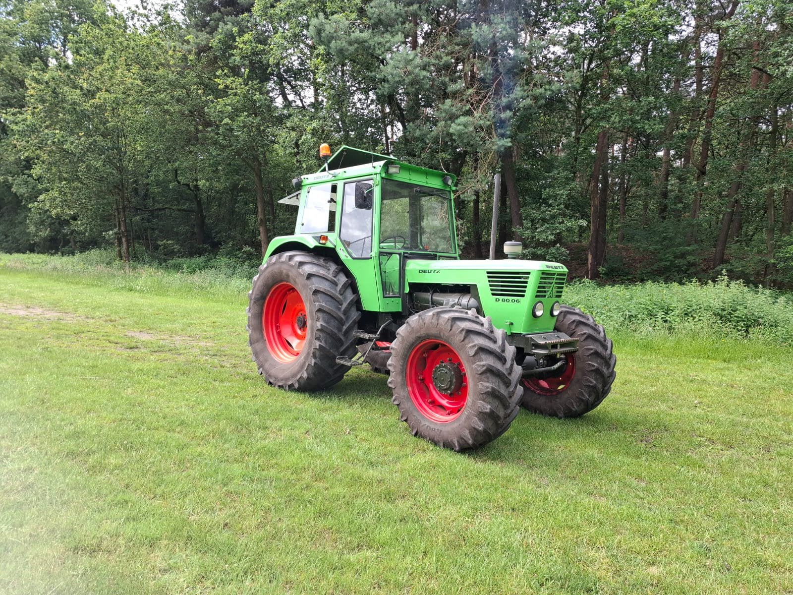 Deutz tractor, Ophalen