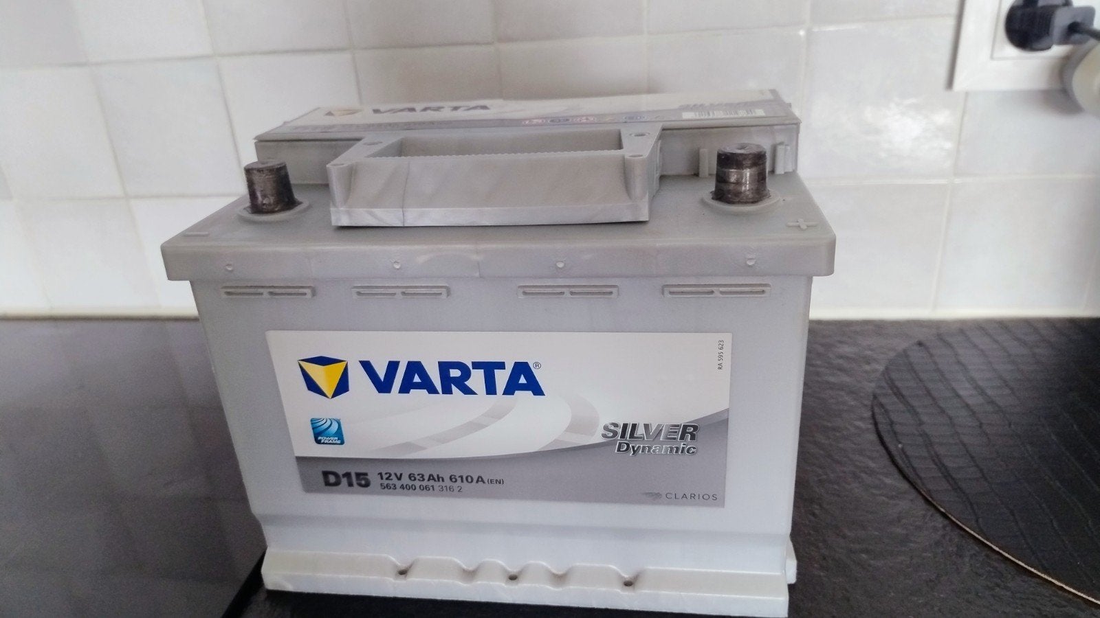 Auto accu Varta D15, Ophalen, Gebruikt, Oplaadbaar