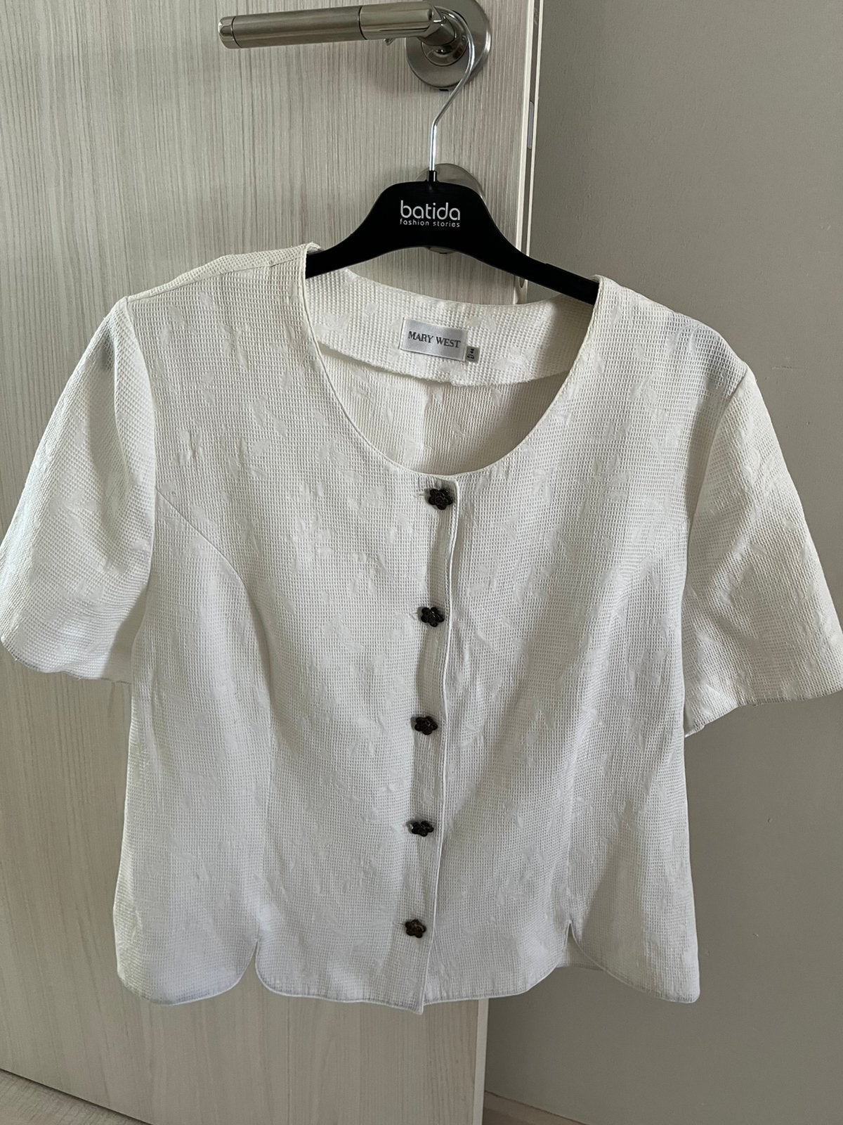 Blouse van Mary West. Maat 44/46, Kleding | Dames, Ophalen, Zo goed als nieuw