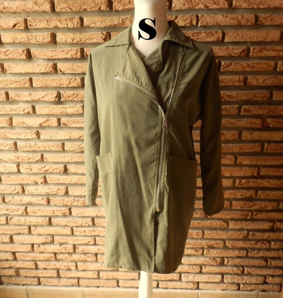 (79)- veste femme t.36 kaki - eight -, Eight, Ophalen of Verzenden, Zo goed als nieuw, Maat 36 (S)