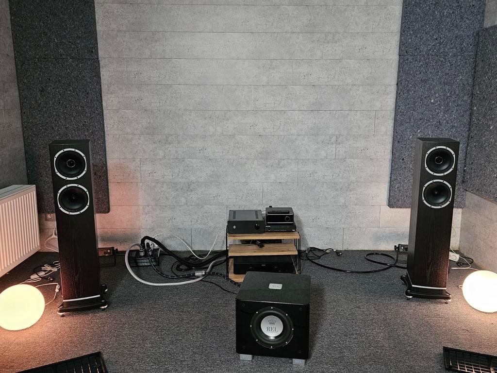 Fyne audio f501 speakerset, Ophalen