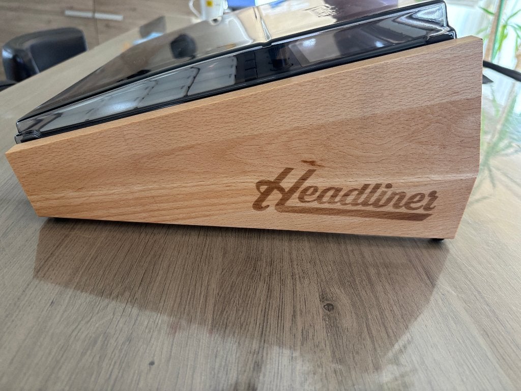 Maschine MK3 houten standaard + stofkap (decksaver), Muziek en Instrumenten, Ophalen, Zo goed als nieuw