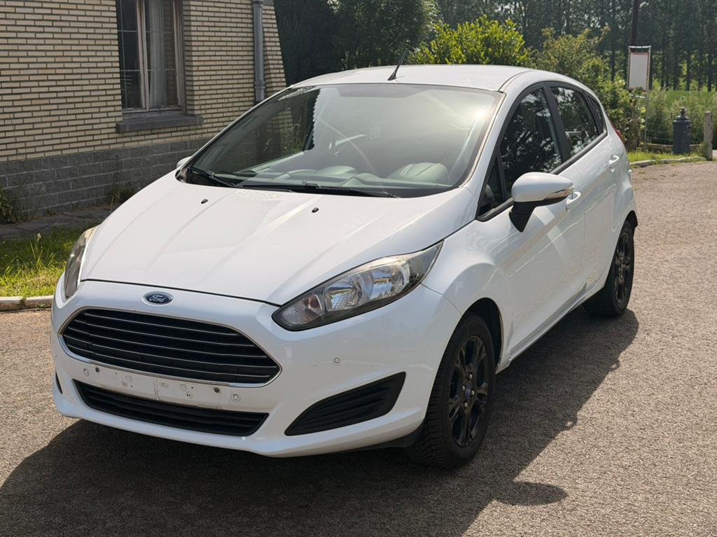 Ford Fiesta, Auto's, Ford, Voorwielaandrijving, Euro 5, Zwart, Wit