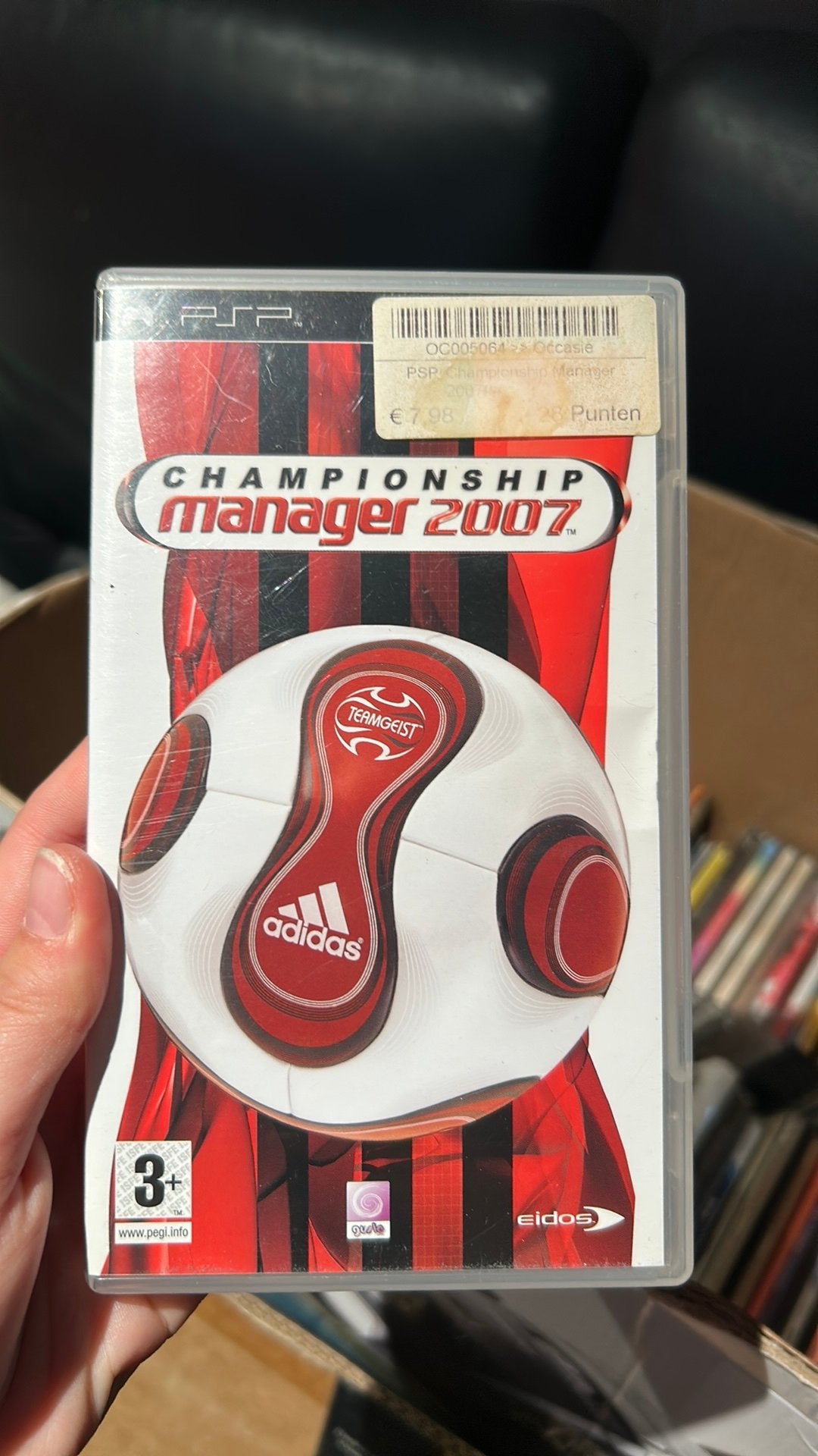 PSP Championship manager 2007, Games en Spelcomputers, Ophalen, Gebruikt