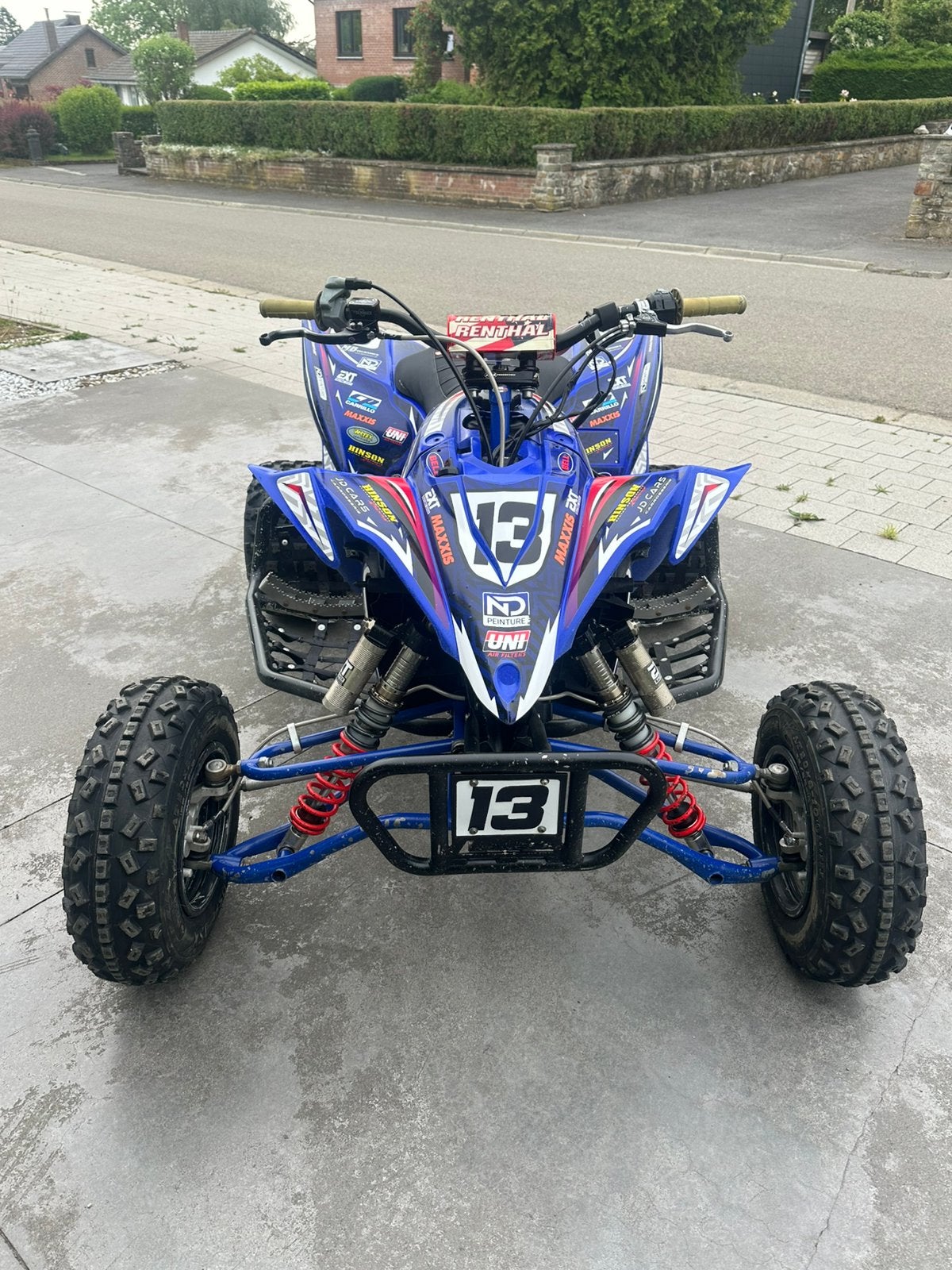 Yfz r 450, Motos, Enlèvement