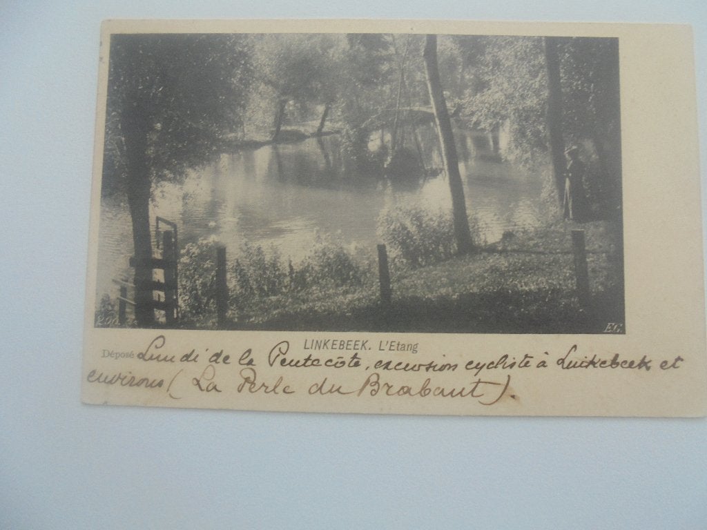 linkebeek - l'etang, Collections, Enlèvement ou Envoi, Avant 1920, Affranchie, Bruxelles (Capitale)