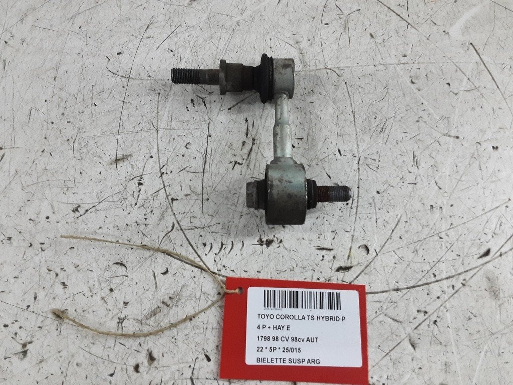 STABILISATORSTANG KOPPELSTANG LINKS ACHTER Corolla (E21), Gebruikt, Mevr. I. Hauben, Toyota, Rue de l'Espoir 34 34
4030  GRIVEGNÉE, BE