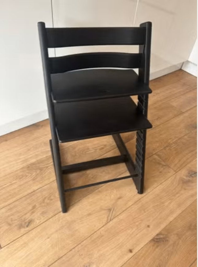 zwarte stokke trip trap, Kinderen en Baby's, Ophalen, Gebruikt