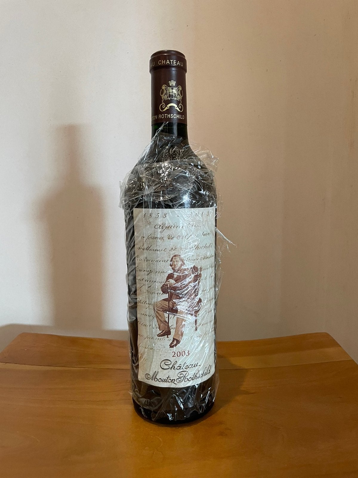 Mouton Rotschild 2003 75cl, Enlèvement ou Envoi, Comme neuf