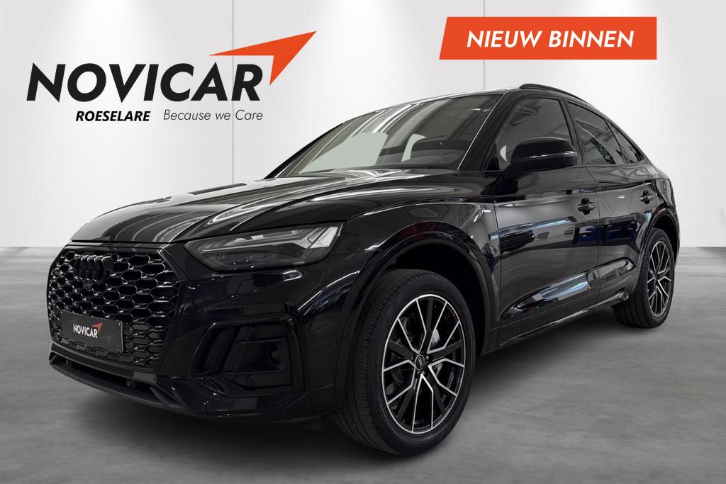 Audi Q5 SPORTBACK Bus.Ed.S line 50 TFSI e quattro S tronic, Auto's, Stof, Gebruikt, Zwart, 4 cilinders