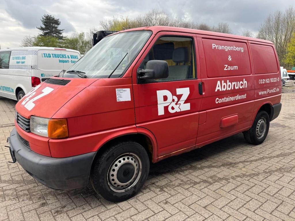 Volkswagen Transporter *TD-2500TDI* (bj 2003), Autos, Rouge, Achat, Entreprise, 3 places