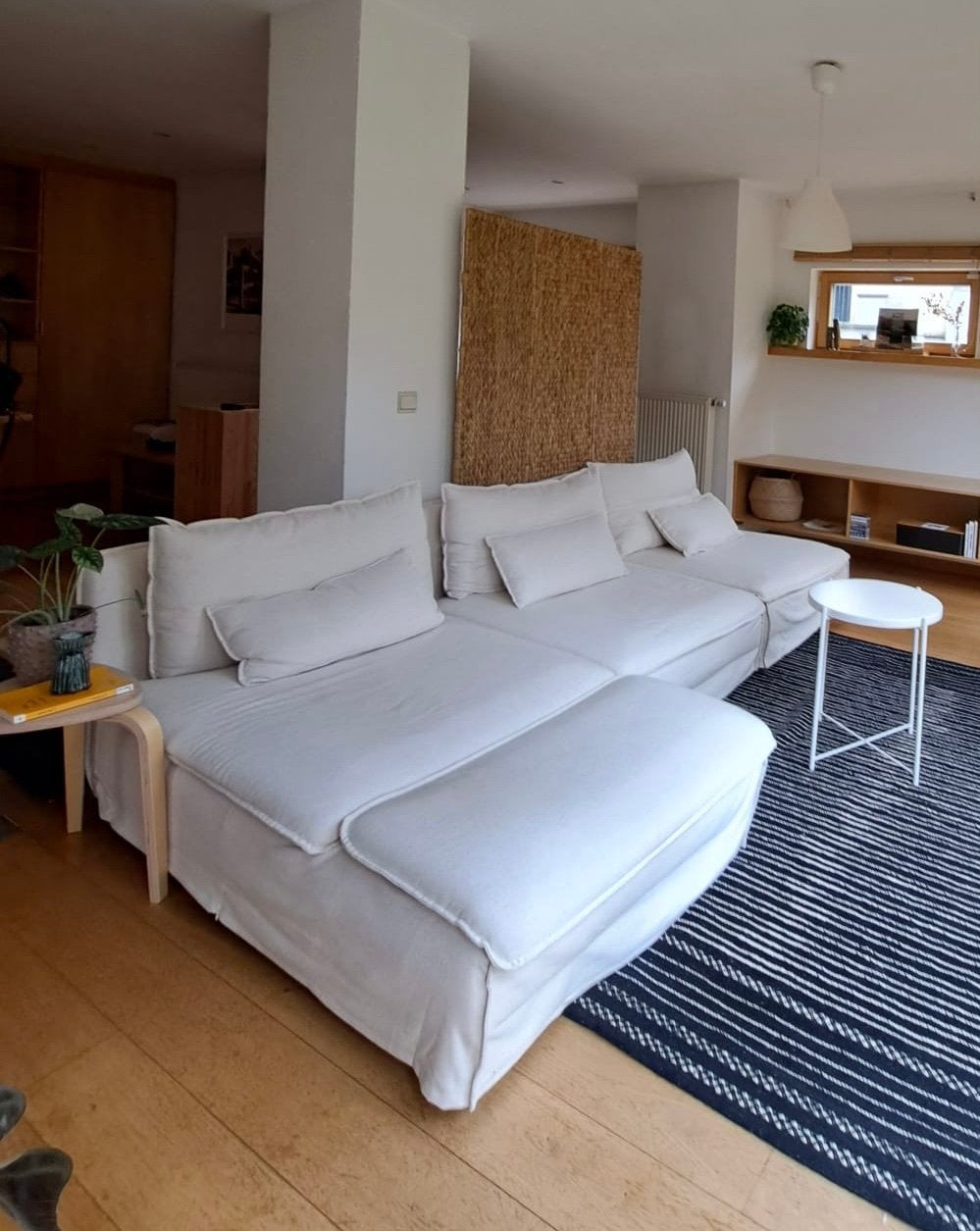 Canapé IKEA Soderhamn (4 places, beige), Enlèvement, Comme neuf