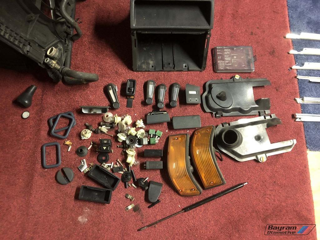 Bmw E28 diverse onderdelen interieur dashboard 5-serie knop, Auto-onderdelen, Dashboard en Schakelaars, Gebruikt, -, -, Ophalen of Verzenden