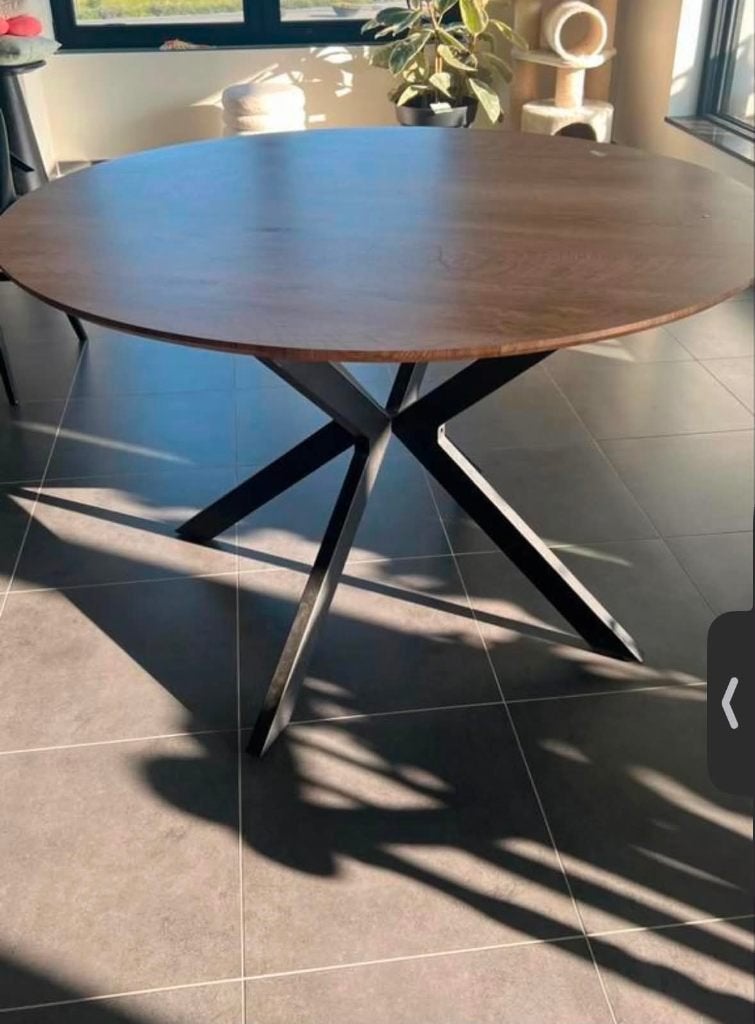 Tafel, Ophalen, Gebruikt, Rond, Vijf personen of meer