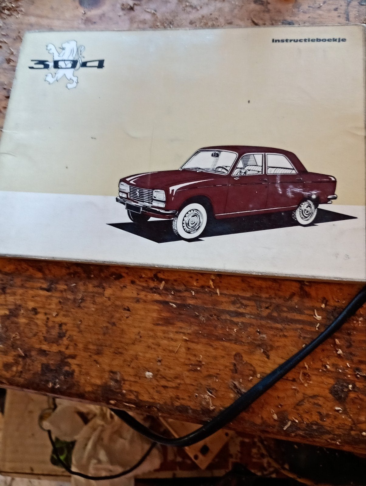 Nederlands talig instructie boekje Peugeot 304, Ophalen of Verzenden