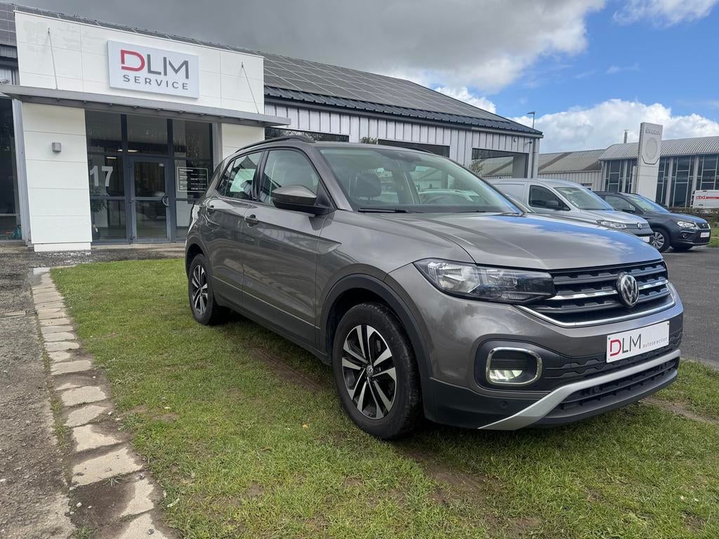 Volkswagen T-cross United Tsi 110Cv 05/2020 53.000km, Autos, Argent ou Gris, Euro 6, Entreprise, Boîte manuelle