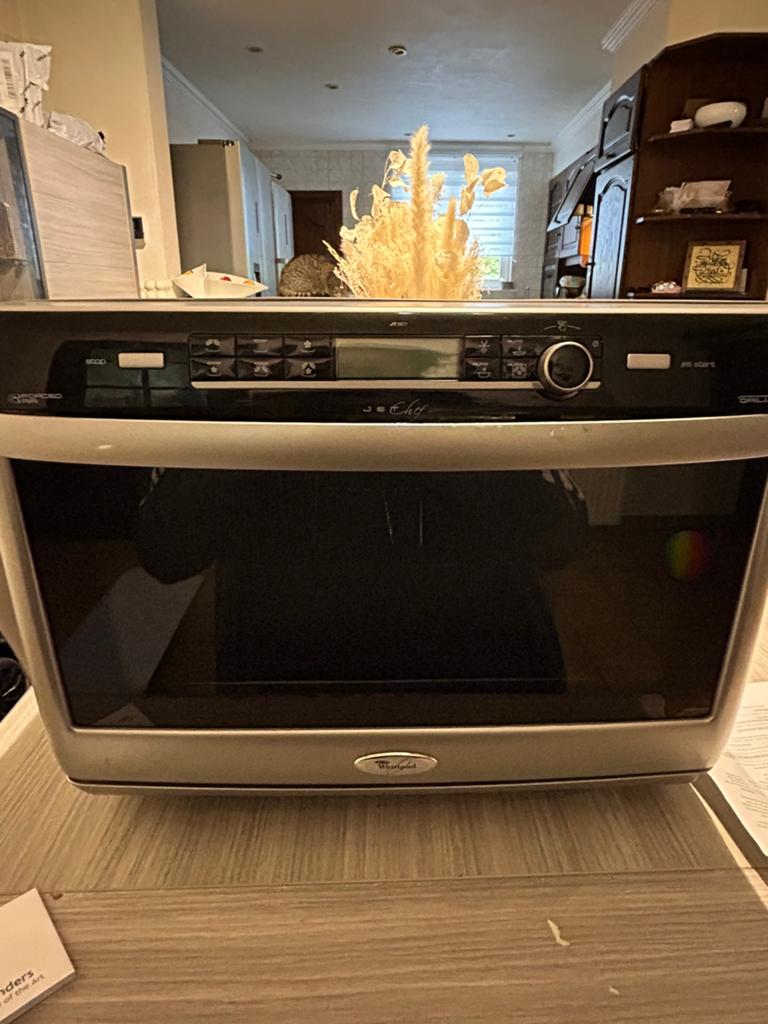 Whirlpool jetchef combi grill, Ophalen, Zo goed als nieuw, Whirlpool