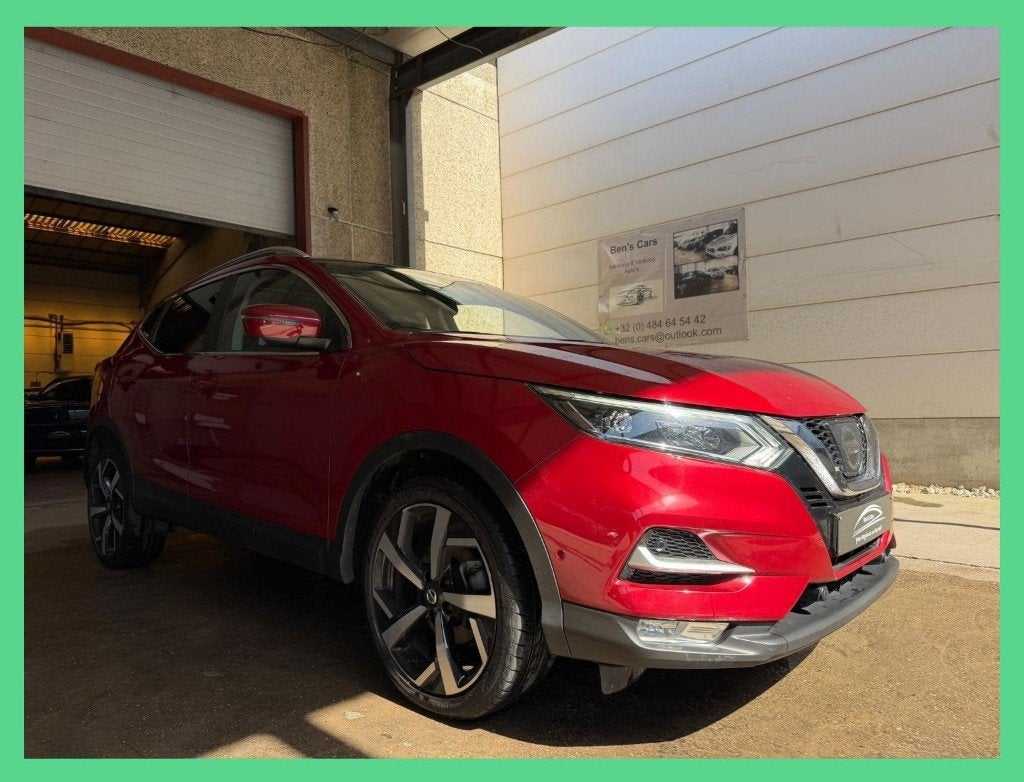 Nissan Qashqai 1.2DIG-T Tekna Automaat 360Camera FUL OPTION, Auto's, Nissan, Automaat, Adaptive Cruise Control, 4 cilinders, Leder en Stof