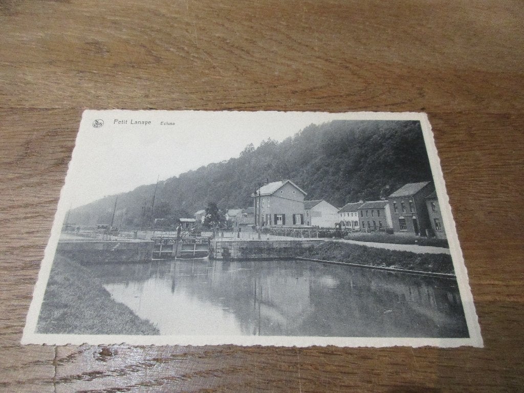 POSTKAART PETIT LANAYE ECLUSE, Verzenden, Ongelopen, Luik