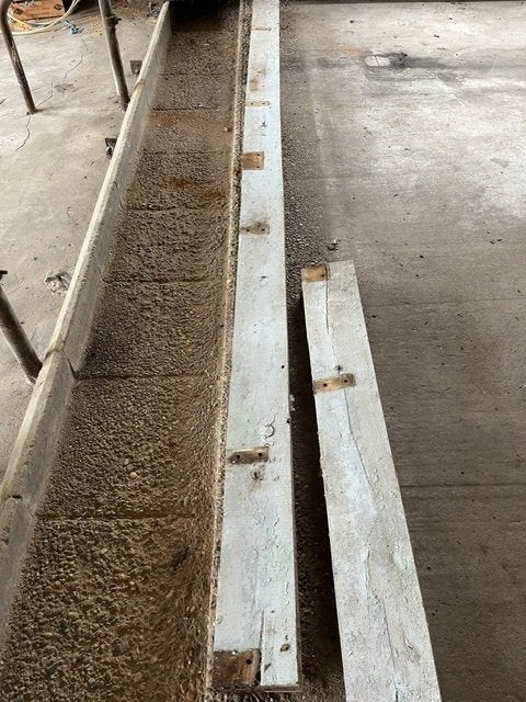 houten balken, Doe-het-zelf en Bouw, Ophalen, Gebruikt, Minder dan 25 mm, 300 cm of meer