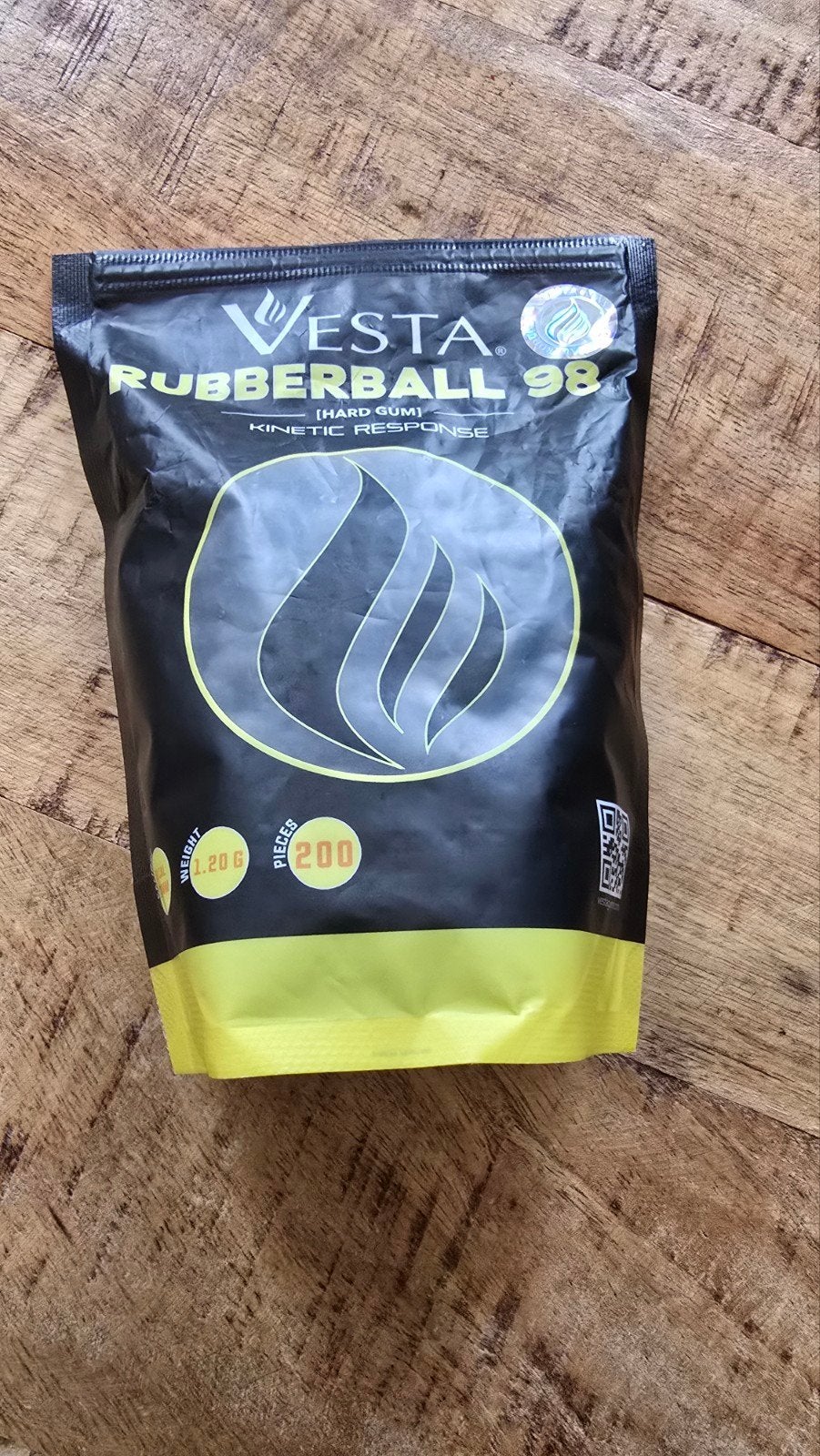VESTA SENTINEL Rubberbal 98 hard gum, Ophalen, Nieuw