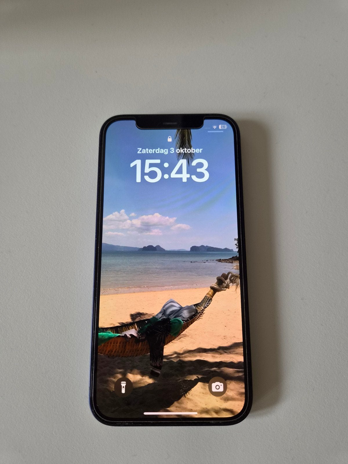 Iphone 12 - 128GB - Blauw - Zeer goede staat, Télécoms, Enlèvement ou Envoi, Bleu, IPhone 12