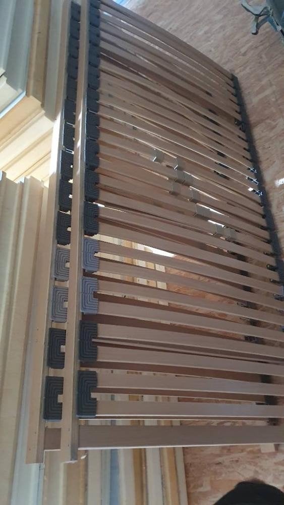 Lot de 2 sommiers ergonomiques à lattes 90x190 cm, Enlèvement, Sommier